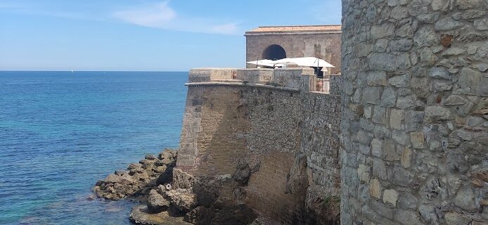 view of the see in castello lanza branciforte trabia