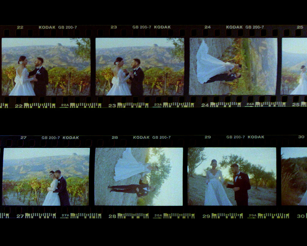 sequenza diapositive pellicola