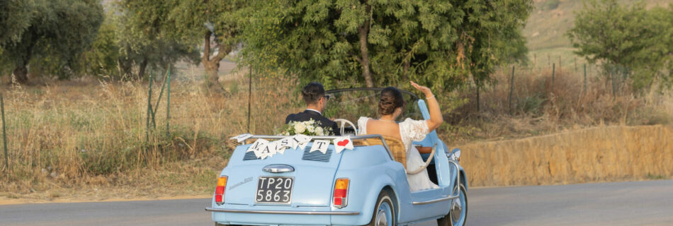 wedding in sicily with fiat 500