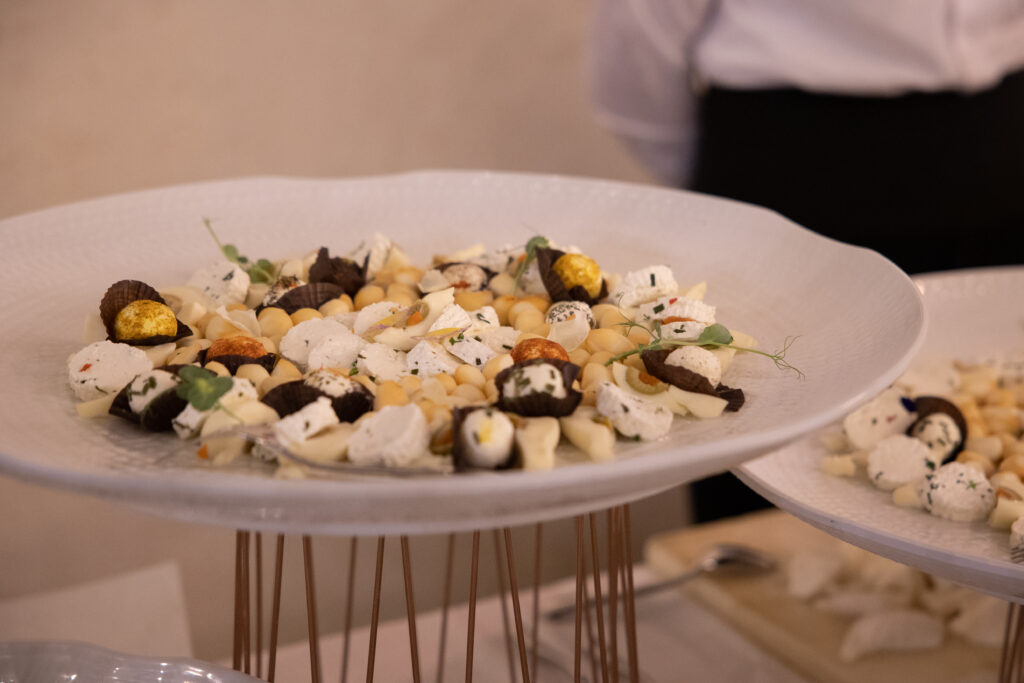 buffet of cheese in sicily
